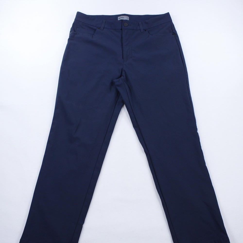 VRST Limitless Performance Pants Men's W34 L30 Navy Blue Sorona Tech